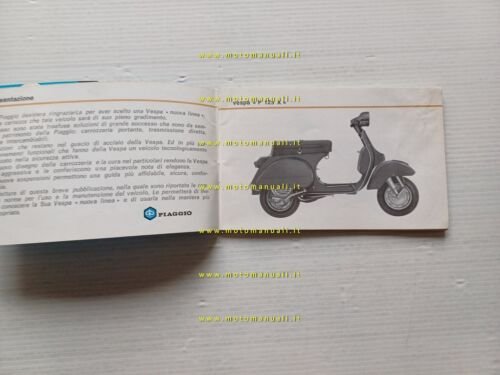 Piaggio Vespa PX 125 150 200 1978 manuale uso manutenzione …