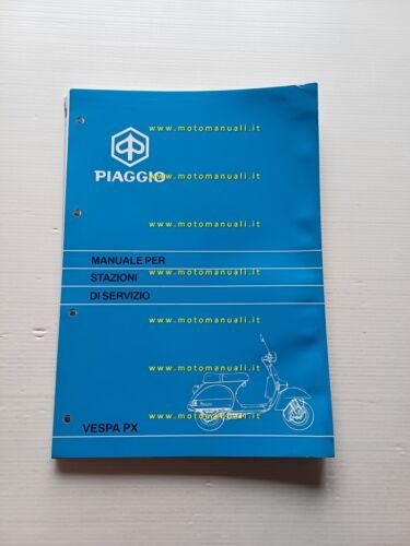 Piaggio VESPA PX 125 150 200 freno disco 1998 manuale …