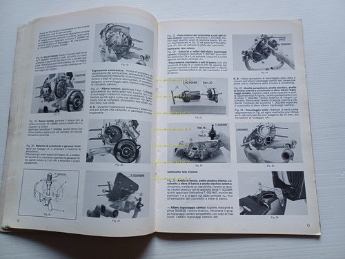 Piaggio VESPA PX 125 T5 1985 manuale officina riparazione originale