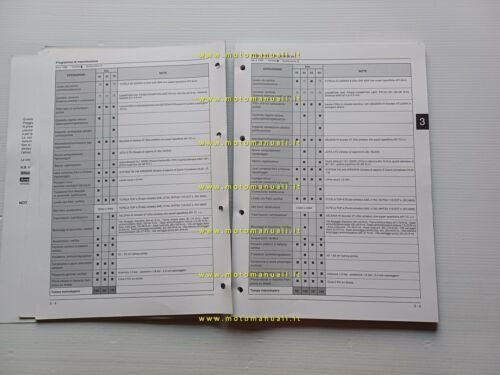 Piaggio Vespa PX freno disco 1998 manuale officina TELAIO originale …