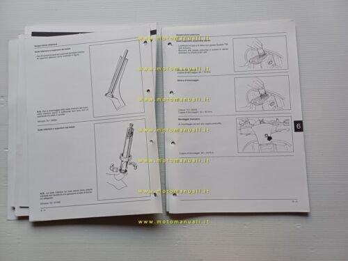 Piaggio Vespa PX freno disco 1998 manuale officina TELAIO originale …