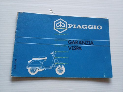 Piaggio Vespa PX garanzia usata 1984 originale