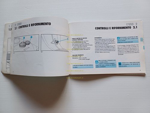 Piaggio Vespa PX ultima serie manuale uso manutenzione libretto originale