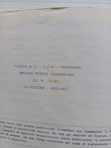 Piaggio Vespa Sprint 150 VLB1 - GT 125 VNL2 1968 …