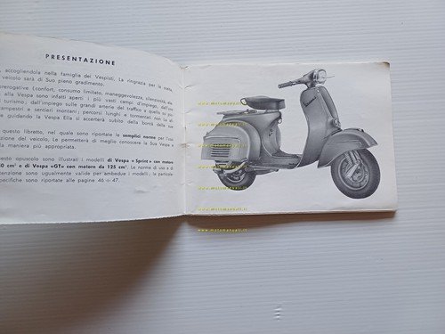 Piaggio Vespa Sprint 150 VLB1 - GT 125 VNL2 1968 …