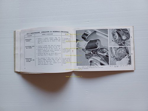 Piaggio Vespa Sprint 150 VLB1 1965 manuale uso manutenzione libretto …