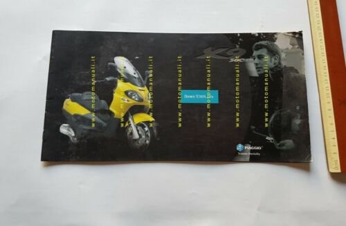 Piaggio X-9 500 i.e. - 250 - AMALFI 2001 depliant …