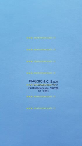 Piaggio X9 180 Amalfi 2001 catalogo ricambi originale spare parts …