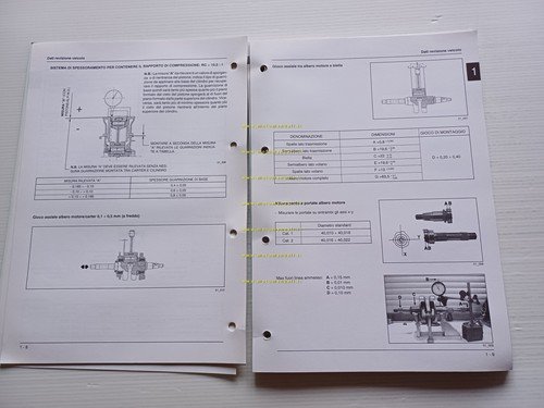 Piaggio X9 500 2001 manuale officina TELAIO originale italiano