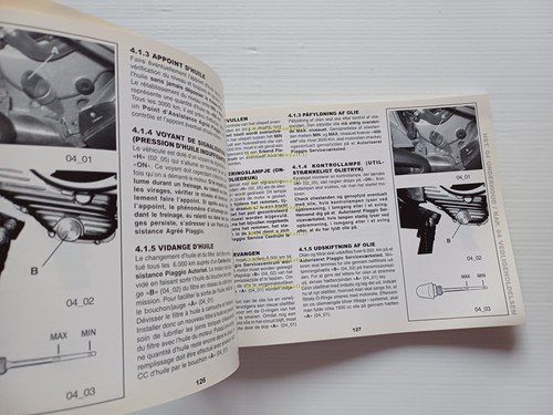 Piaggio X9 500 Evolution manuale uso manutenzione libretto istruzioni originale
