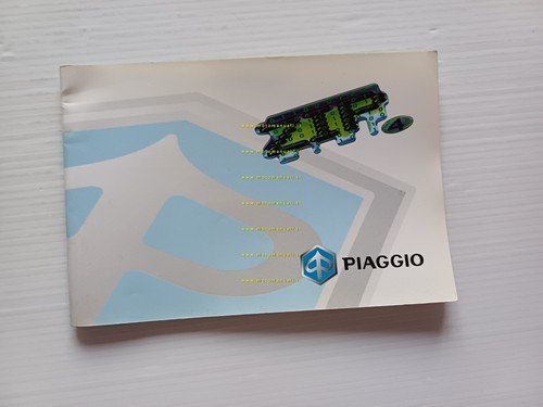 Piaggio ZIP 50 4T 2000 manuale uso manutenzione libretto italiano …