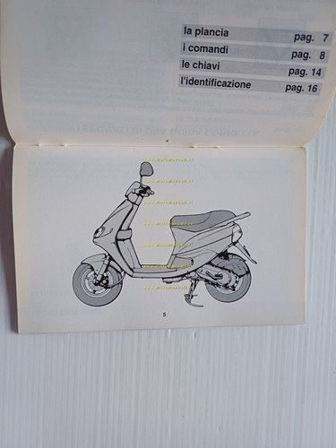 Piaggio ZIP 50 Fast Rider manuale uso manutenzione libretto italiano …