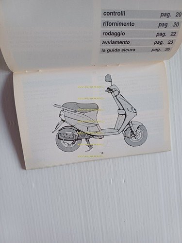 Piaggio ZIP 50 Fast Rider manuale uso manutenzione libretto italiano …