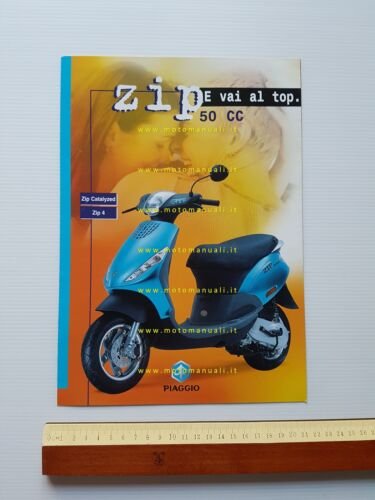 Piaggio ZIP Catalyzed - ZIP 4 depliant originale