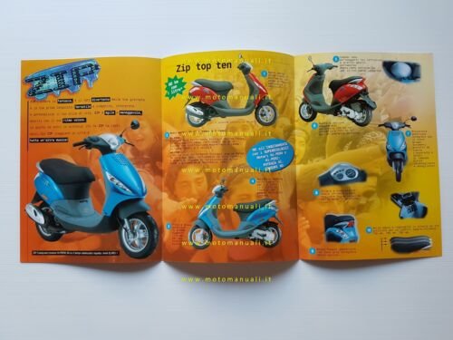 Piaggio ZIP Catalyzed - ZIP 4 depliant originale
