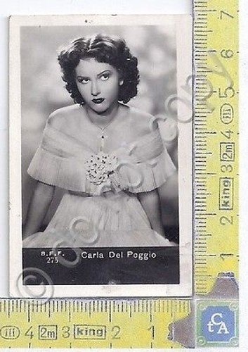 Piccola fotografia d'epoca - Carla Del Poggio | Immagine principale