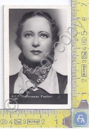 Piccola fotografia d'epoca - Germana Paolieri | Immagine principale