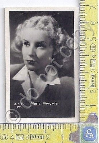 Piccola fotografia d'epoca - Maria Mercader | Immagine principale
