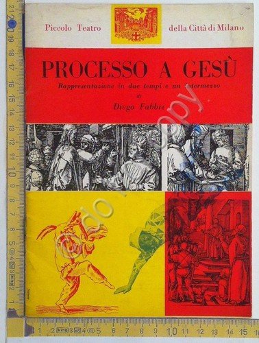 Piccolo Teatro Milano - Processo a Gesù - Diego Fabbri … | Immagine principale