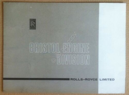 Piegnevole folder - Rolls-Royce Limited - Bristol Engine Division - … | Immagine principale