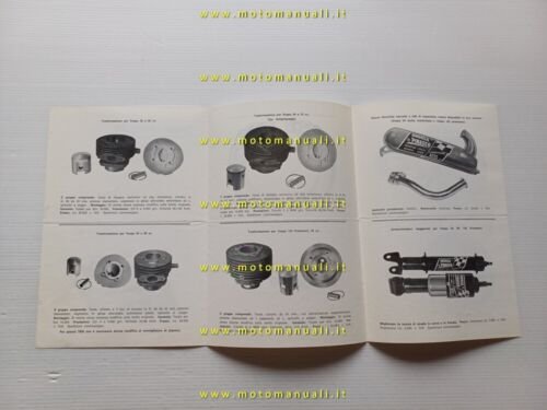 PINASCO trasformazioni per Vespa 50-125 anni 70 depliant italiano originale