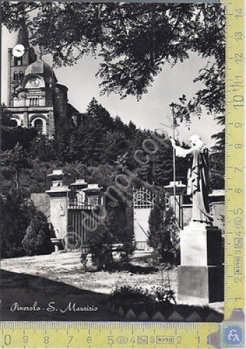 Pinerolo-San Maurizio-S.Maurizio Church- 1953 - Cartolina - Postcard | Immagine principale