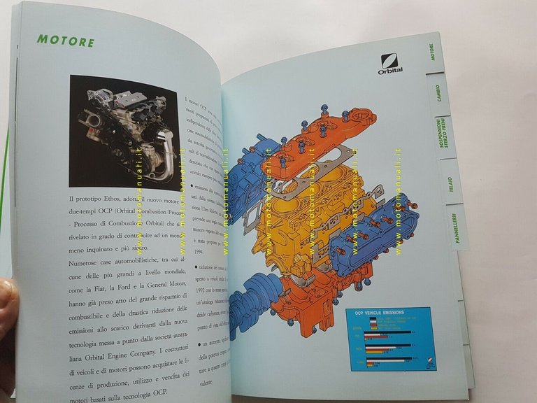 Pininfarina Ethos Prototipo 1992 cartella stampa originale press kit