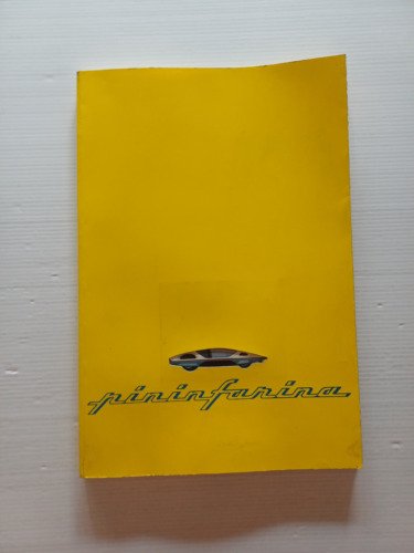 Pininfarina rivista annuario ufficiale n. 11 1972 genuine factory yearbook