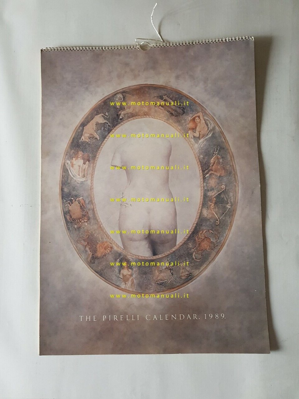Pirelli calendario 1989 originale no depliant brochure