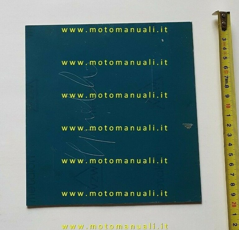 Pirelli Pneumatici Stella Bianca cliché di stampa anteguerra originale