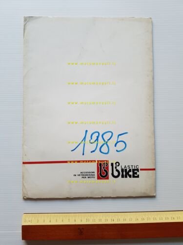 Plastic Bike catalogo 1985 produzione carenature aftermarket depliant originale