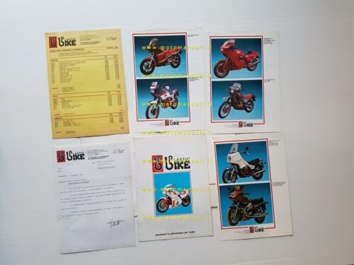 Plastic Bike catalogo 1985 produzione carenature aftermarket depliant originale