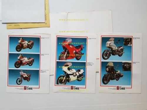 Plastic Bike catalogo 1985 produzione carenature aftermarket depliant originale
