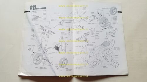 POLINI catalogo ricambi tutti modelli MINIBIKE 2005 originale parts catalogue