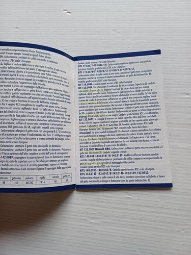 POLINI manuale istruzioni montaggio kit Ghisa H2O Racing originale