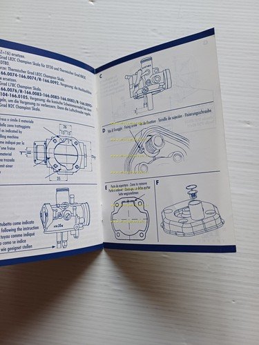 POLINI manuale istruzioni montaggio kit Ghisa H2O Racing originale