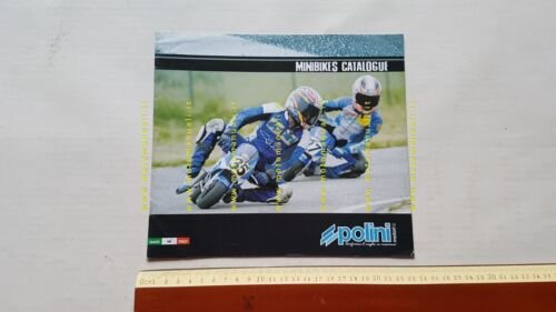 Polini produzione modelli minibike 2007 depliant originale brochure ITALIANO