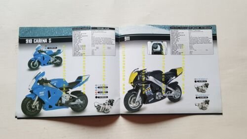 Polini produzione modelli minibike 2007 depliant originale brochure ITALIANO