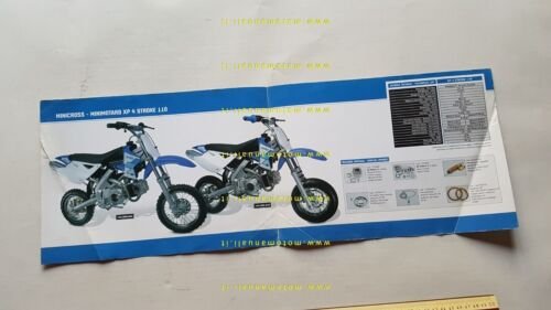 Polini produzione modelli Minicross Minimotard 2006 depliant originale ITALIANO