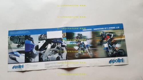 Polini produzione modelli Minicross Minimotard 2006 depliant originale ITALIANO