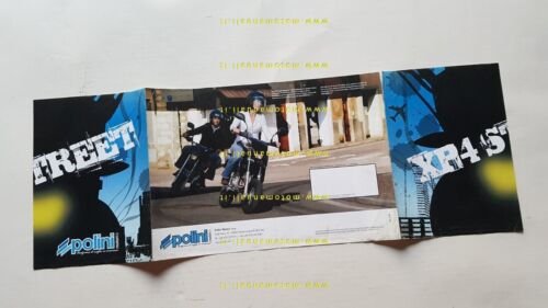 Polini produzione modelli XP 4 Street 2006 depliant originale ITALIANO