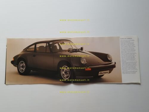 PORSCHE 911 - Carrera - Turbo - Targa depliant catalogo …