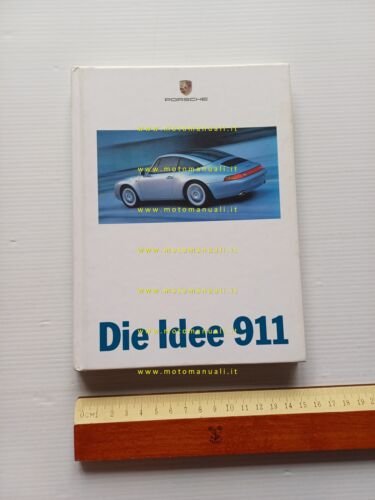 Porsche 911 1996 opuscolo pubblicitario depliant originale testo tedesco