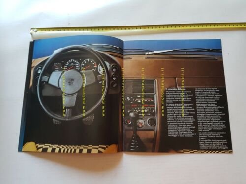 PORSCHE 928 depliant originale italiano