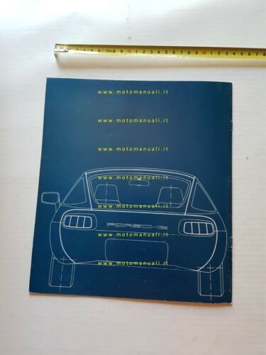 PORSCHE 928 depliant originale italiano