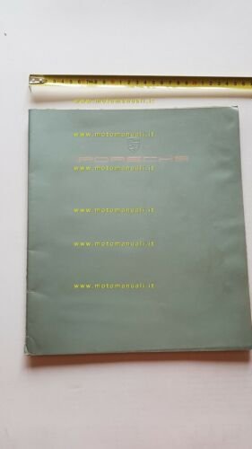 Porsche catalogo modelli 1983-84 depliant ITALIANO originale brochure