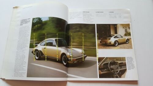 Porsche catalogo modelli 1983-84 depliant ITALIANO originale brochure