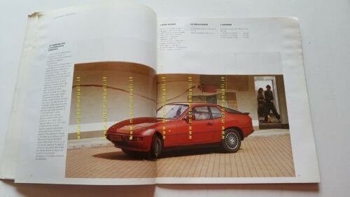 Porsche catalogo modelli 1983-84 depliant ITALIANO originale brochure