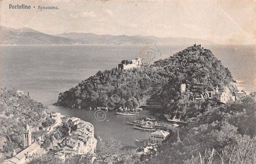 Portofino panorama 1916 Ed Brunner | Immagine principale