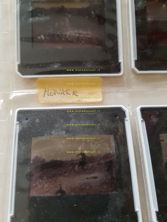 Prova Monark 125 ISDT 1973 servizio fotografico professionale 39 diapositive